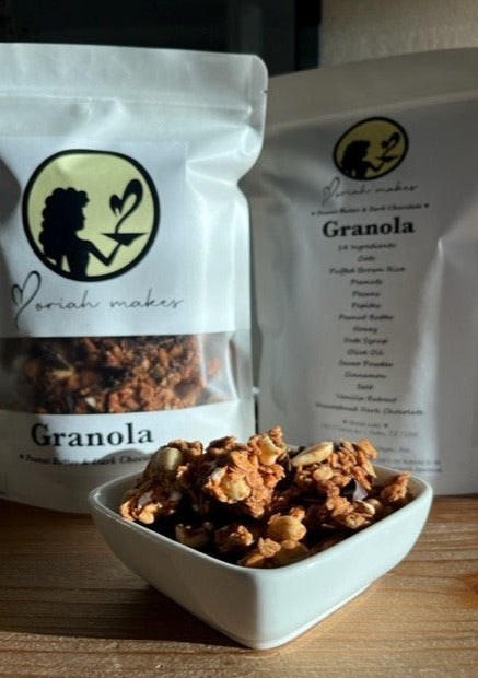 Peanut Butter & Dark Chocolate Granola